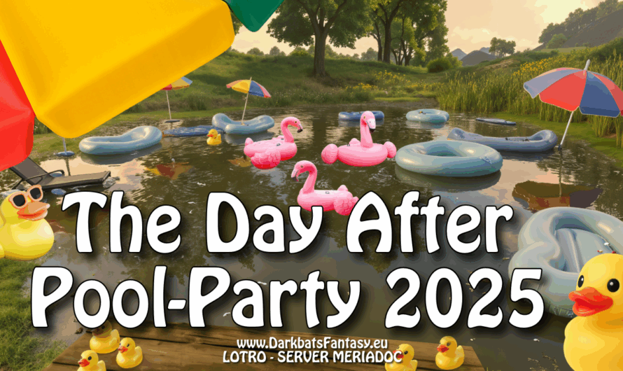 The day after the pool party